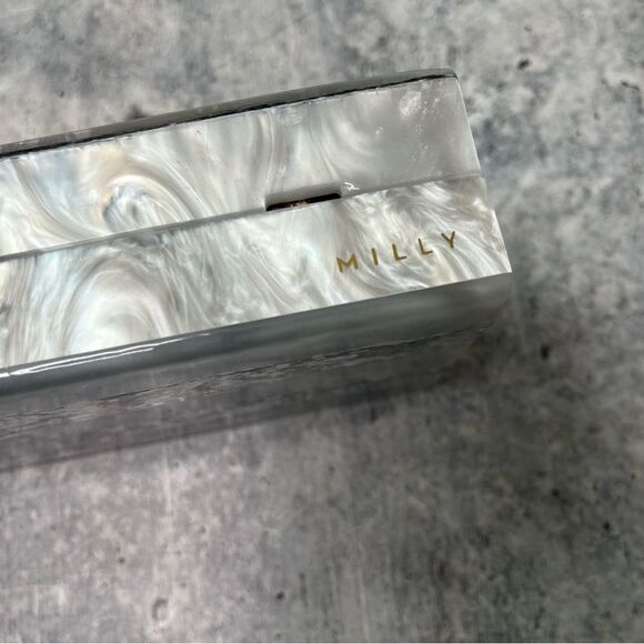 Milly Shimmer Box Clutch - Picture 3 of 7